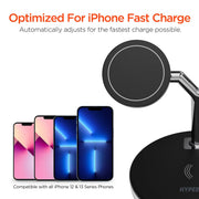 HyperGear - Wireless Charging Stand 3 In 1 - Black - Limolin 