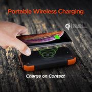 HyperGear - Wireless Solar Power Bank | Black | 10,000Mah - Limolin 