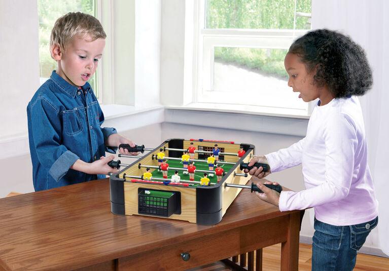 Ideal Games - Deluxe - 20 Inch Tabletop Foosball - Limolin 