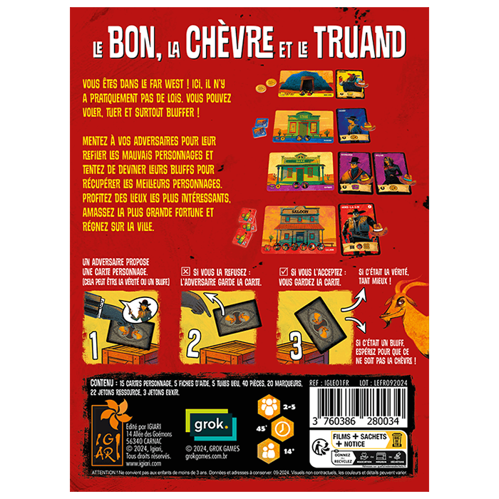 Igiari - LE BON, LA CHÈVRE ET LE TRUAND - Limolin 