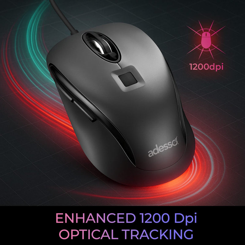 Adesso - Fingerprint Mouse