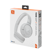 JBL - Bluetooth Headphones Tune 520BT- White - Limolin 