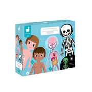 Janod - 4in 1 Educational Puzzle - Human Body - Limolin 