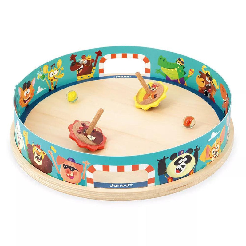 Janod - Arena Applepop Spinning Tops - Limolin 
