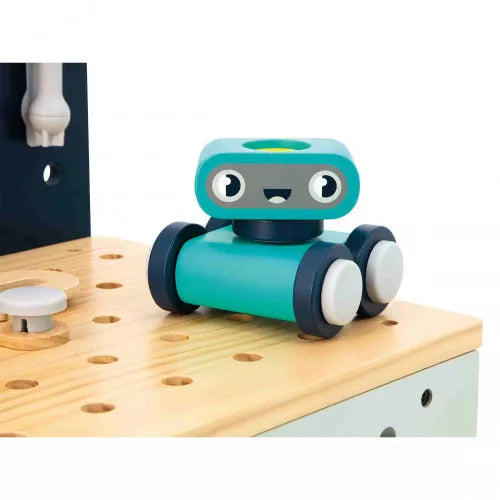 Janod - Brico'Kids: Big Robot Diy Workbench - Limolin 