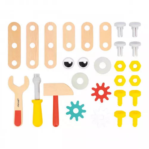 Janod - Brico'Kids: Robot Tool Box - Limolin 