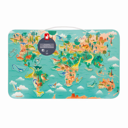 Janod - Dino - Magnetic Dino Planisphere - Limolin 