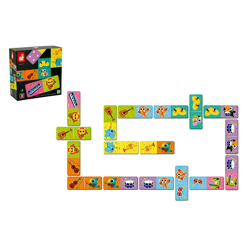 Janod - Dominoes - Musical Instruments - Limolin 