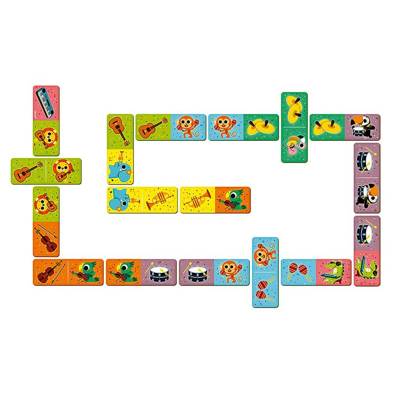 Janod - Dominoes - Musical Instruments - Limolin 