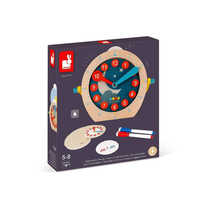 Janod - Essentiel - Learn To Tell The Time - Limolin 