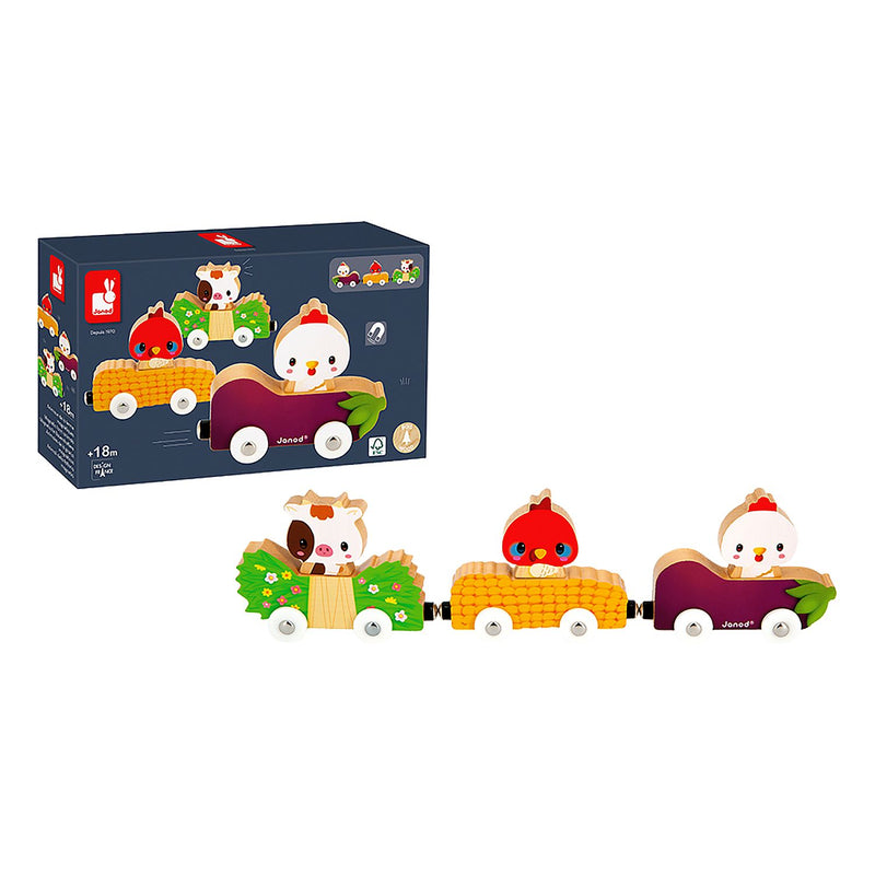Janod - Farm: Magnetic Farm Animals - Limolin 