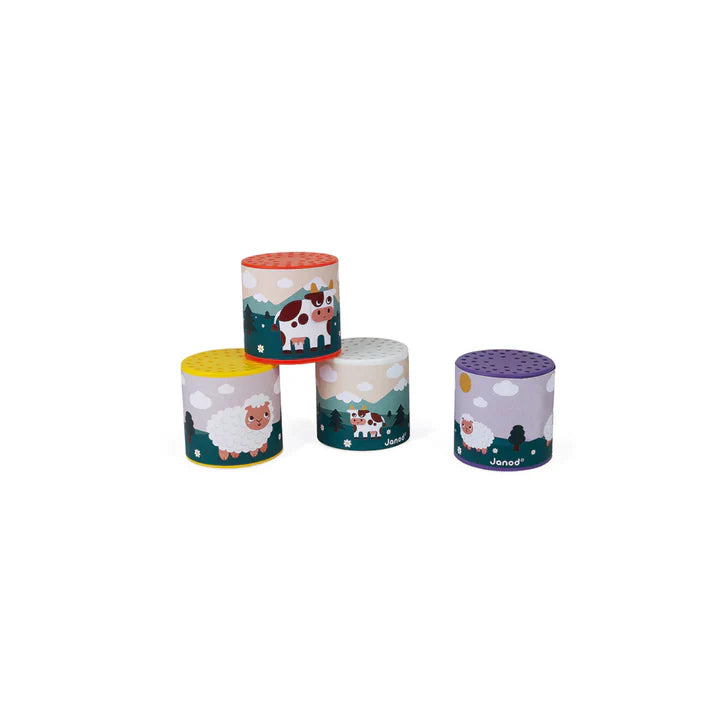 Janod - Janod Pocket -Moo And Baa Noisemaker - Limolin 