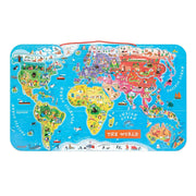 Janod - Magnetic World Puzzle Map - Limolin 