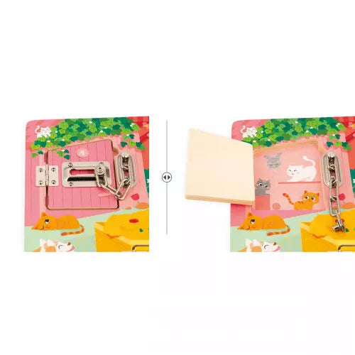 Janod - Padlocks Board - The Farm - Limolin 