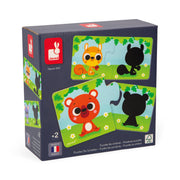 Janod - Puzzles - Animals And Their Shadow - Limolin 