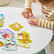 Janod - Puzzles - Parent And Baby Animals - Limolin 