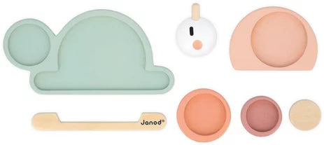 Janod - SWEET COCOON: STACKABLE SENSORY SNAIL - Limolin 