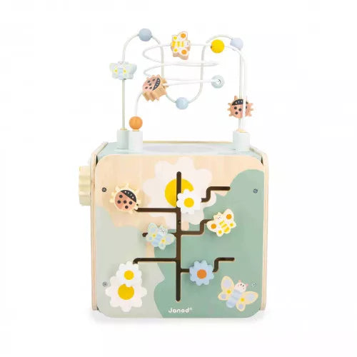 Janod - Sweet Cocoon: Multi-Activity Maxi Cube - Limolin 