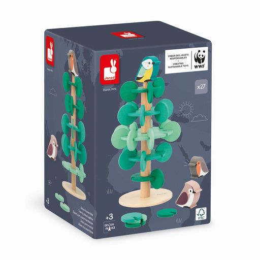 Janod - Tree To Piece Together - 37 Pcs - Limolin 