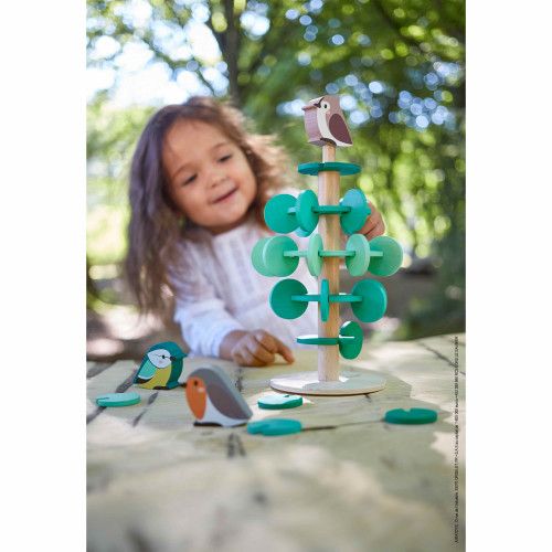 Janod - Tree To Piece Together - 37 Pcs - Limolin 