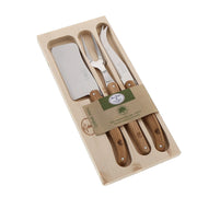 Jean Dubost - Laguiole Cheese Set Oak 3pc - Limolin 