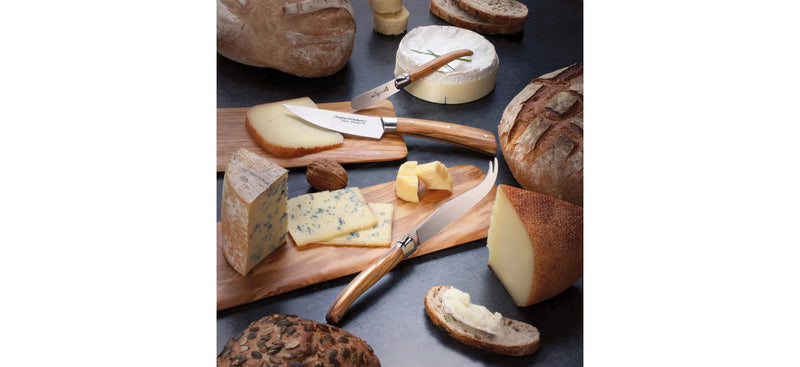 Jean Dubost - Laguiole Cheese Set Oak 3pc - Limolin 
