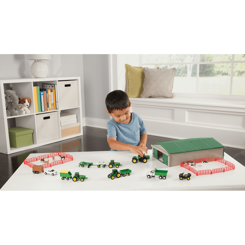 John Deere - JOHN DEERE - 70pc FARM TOY PLAYSET (EA) - Limolin 