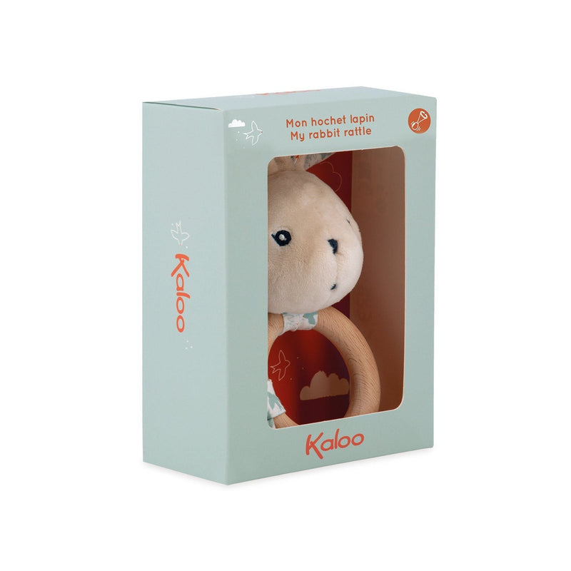 TEETHING RING : RABBIT/DOVES