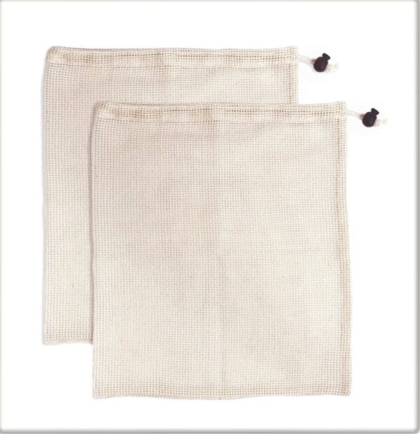 KITCHEN BASICS - Produce Bags 2/ST Medium Cotton - Limolin 