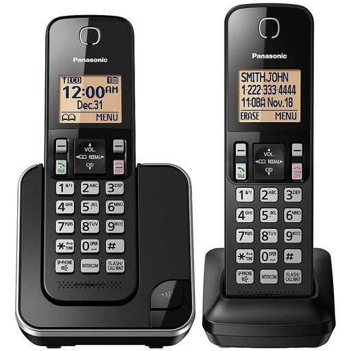 Panasonic KX-TGC382 Cordless Phone, 2 Handsets — Refurbished