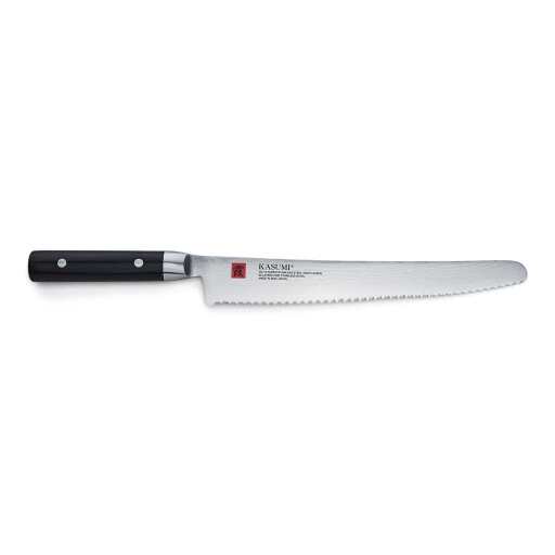 Kasumi - DAMASCUS Bread Knife 25cm/10" - Limolin 