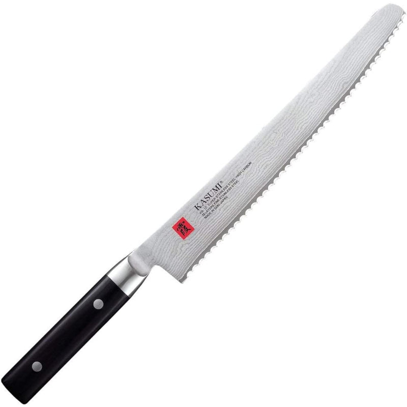 Kasumi - DAMASCUS Bread Knife 25cm/10" - Limolin 