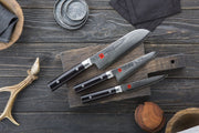 Kasumi - DAMASCUS Japanese Chef Knife 18cm/7" - Limolin 