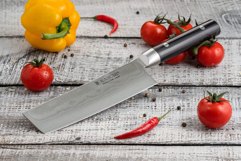 Kasumi - DAMASCUS Nakiri 17cm/6.7" - Limolin 