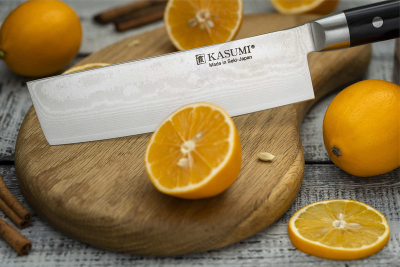 Kasumi - DAMASCUS Nakiri 17cm/6.7" - Limolin 