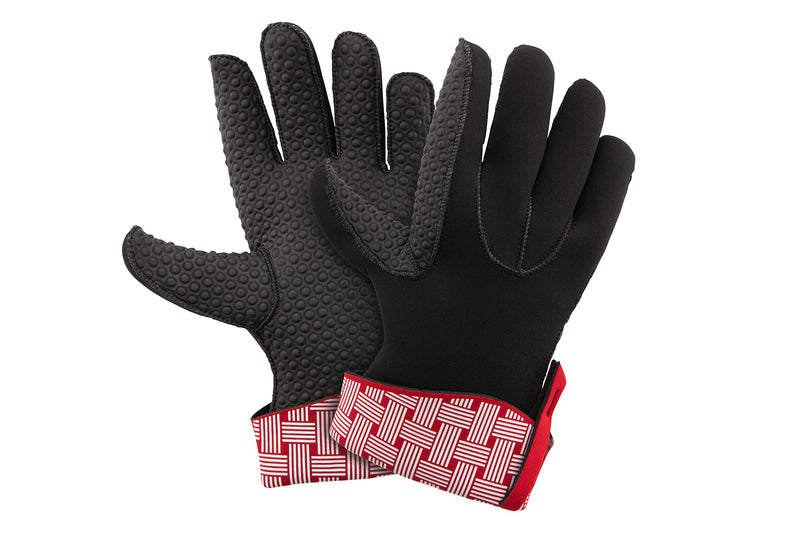 Kitchen Grips - 5-Finger Small Cherry/White - Limolin 