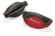 Kitchen Grips - Handle Holder Short 11.5cm/4.5" Cherry/Black FLXaPrene 2pc Set - Limolin 