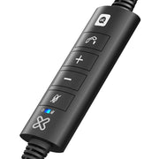 Klipxtreme - Headset Voxpro Mono with Vol Cont Boom Mic USB (KCH - 901) - Limolin 