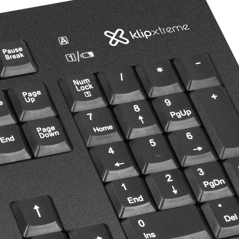 Klipxtreme - Keyboard & Mouse Combo Kit Wireless Set (KCK - 265E) - Limolin 
