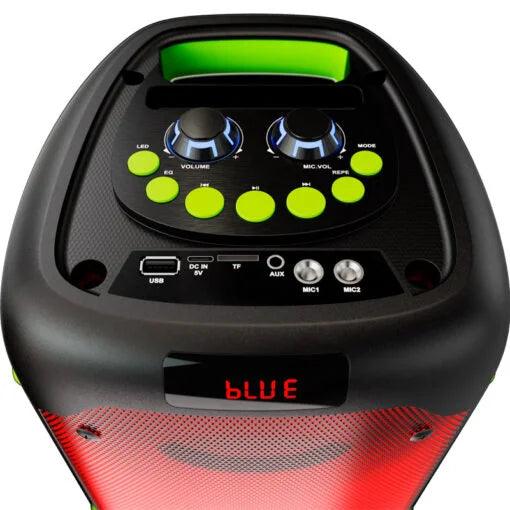 Klipxtreme - Speaker Bluetooth Party BoomFire 1200W 2x 4in Subwoofers TWS - Limolin 