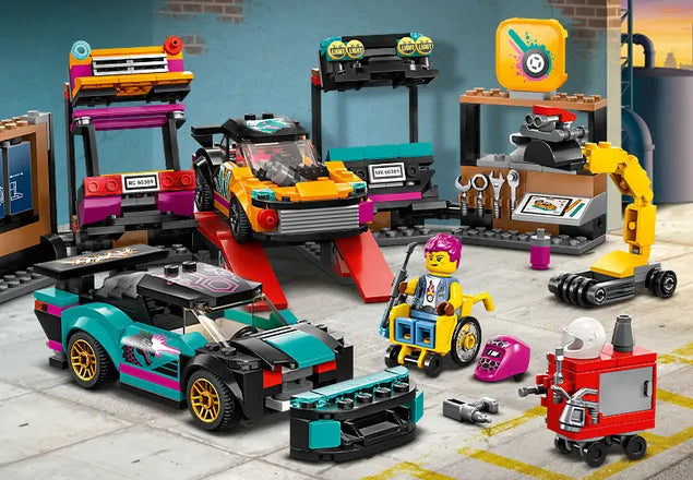 LEGO - City - Custom Car Garage - 507 Pcs - 60389 - Limolin 