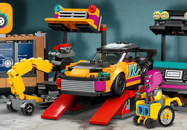 LEGO - City - Custom Car Garage - 507 Pcs - 60389 - Limolin 