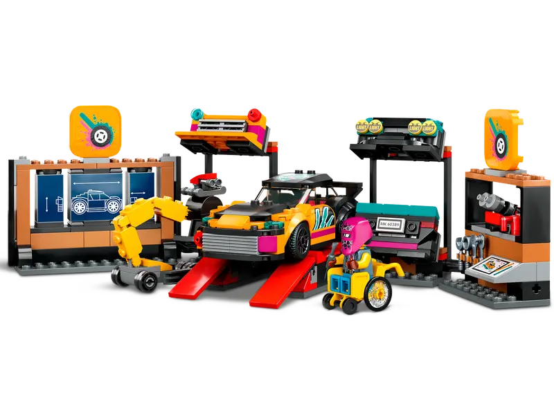 LEGO - City - Custom Car Garage - 507 Pcs - 60389 - Limolin 