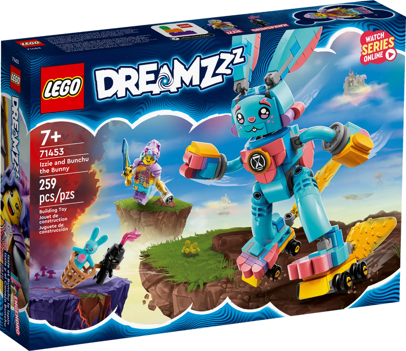 LEGO - Dreamzzz - Izzie And Bunchu-The Bunny - 259 Pcs - 71453 - Limolin 