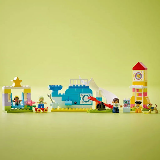 LEGO - Duplo - Town Dream Playground Educational Building Toy Set (75Pcs) - Limolin 