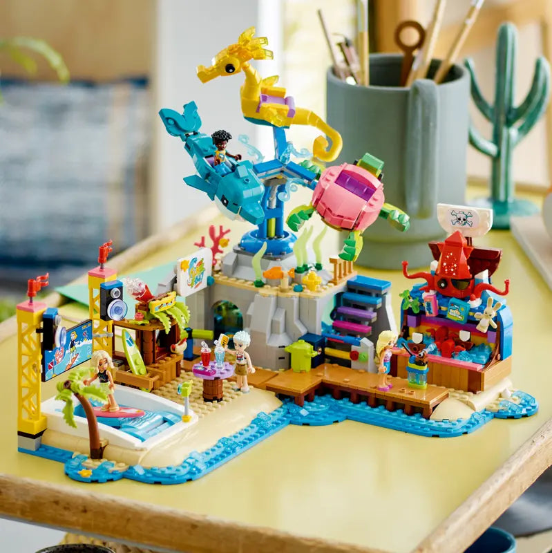 LEGO - Friends - Beach Amusement Park - 1348 Pcs - 41737 - Limolin 