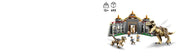 LEGO - Jurassic World - Visitor Center - T-Rex & Raptor Attack - 693 Pcs - 76961 - Limolin 