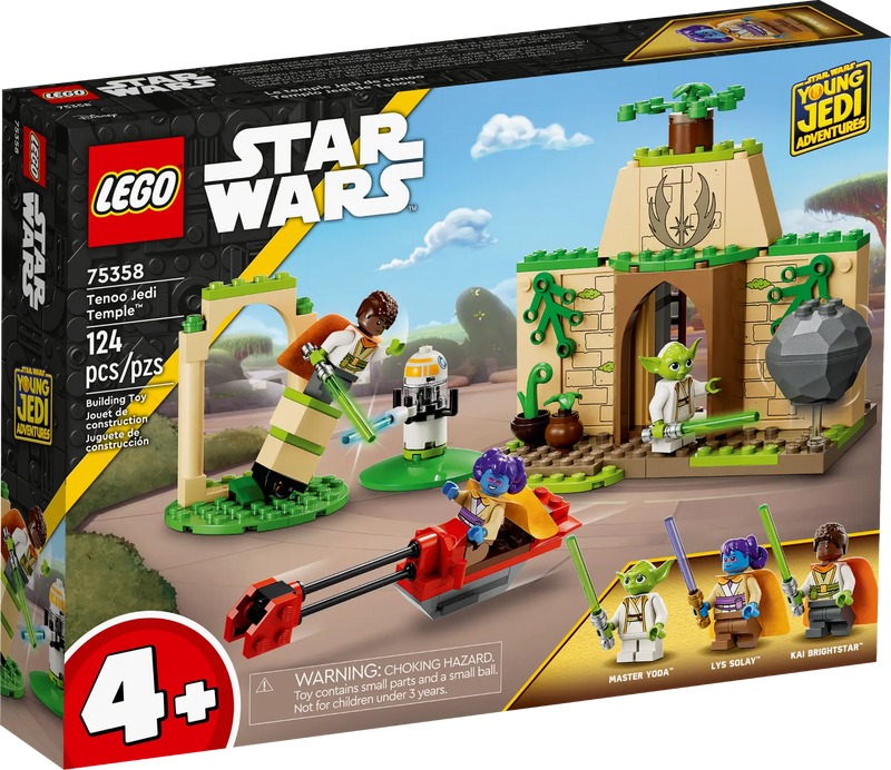 LEGO - Star Wars - Tenoo Jedi Temple - 124 Pcs - 75358 - Limolin 