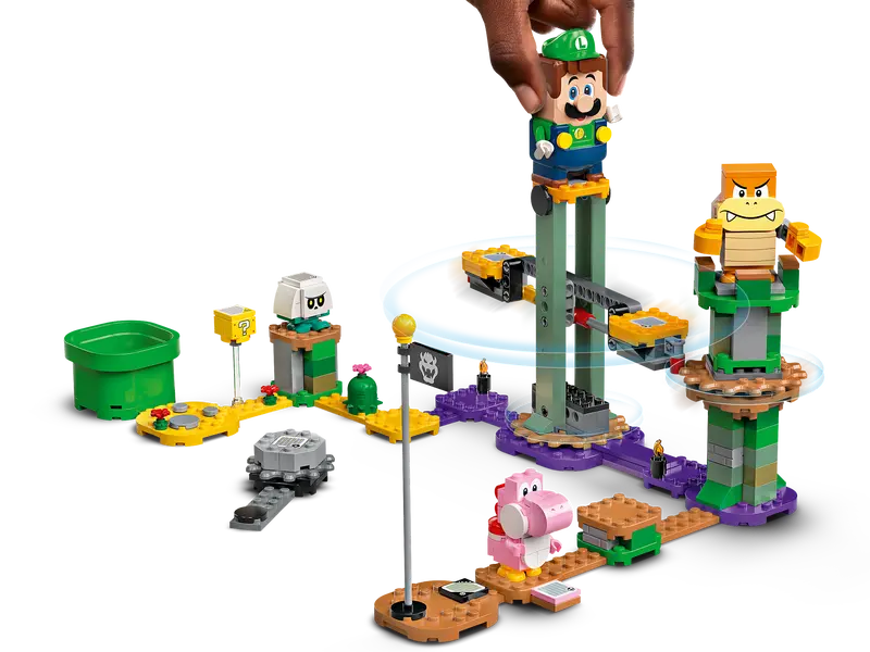 LEGO - Super Mario - Adventures With Luigi Starter Course - 280 Pcs - 71387 - Limolin 