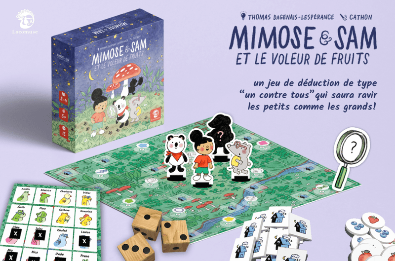LOCOMUSE - Mimose & Sam Et Le Voleur De Fruits (FR) - Limolin 
